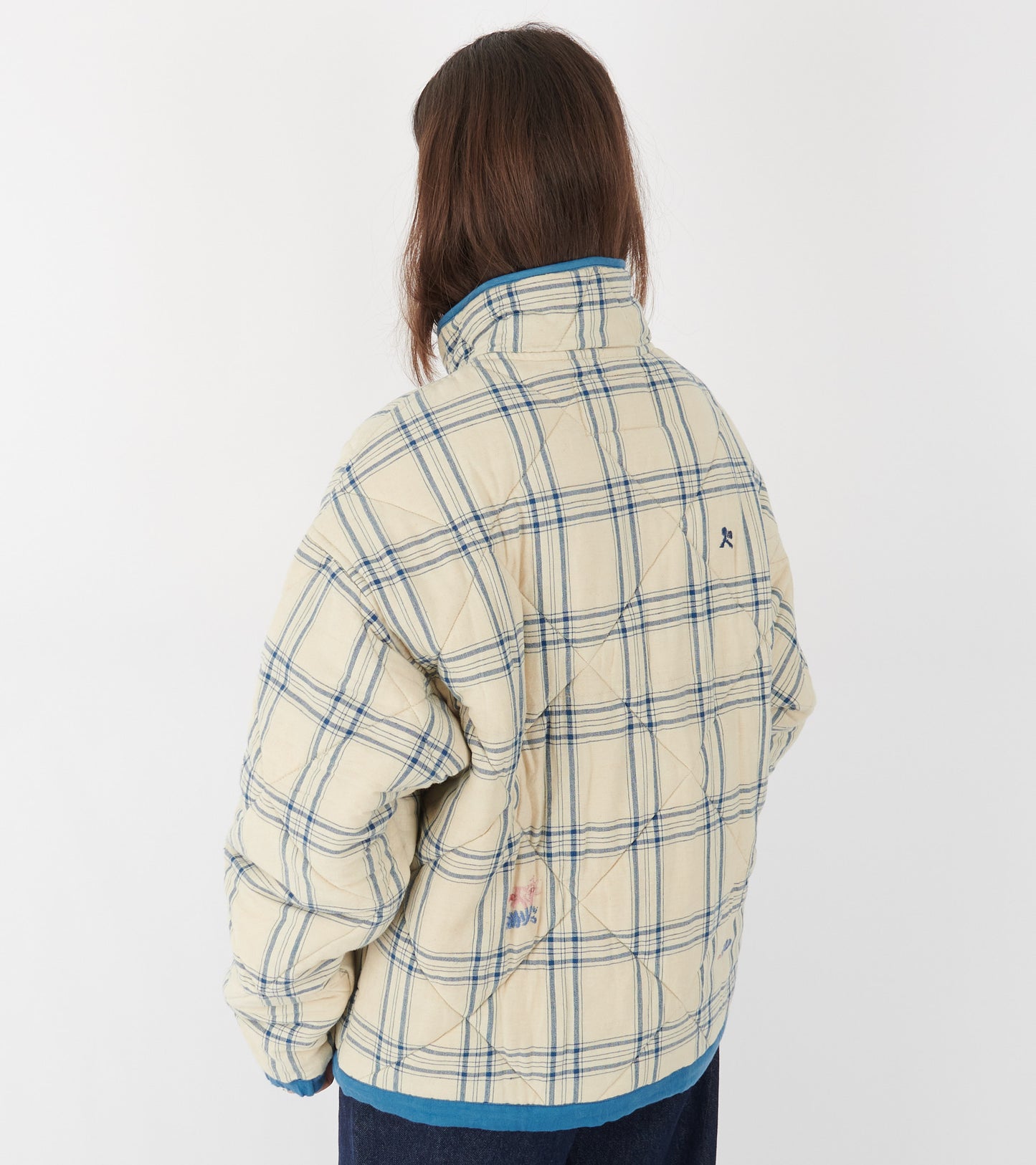 Mineral Pullover French Gingham Interrupted