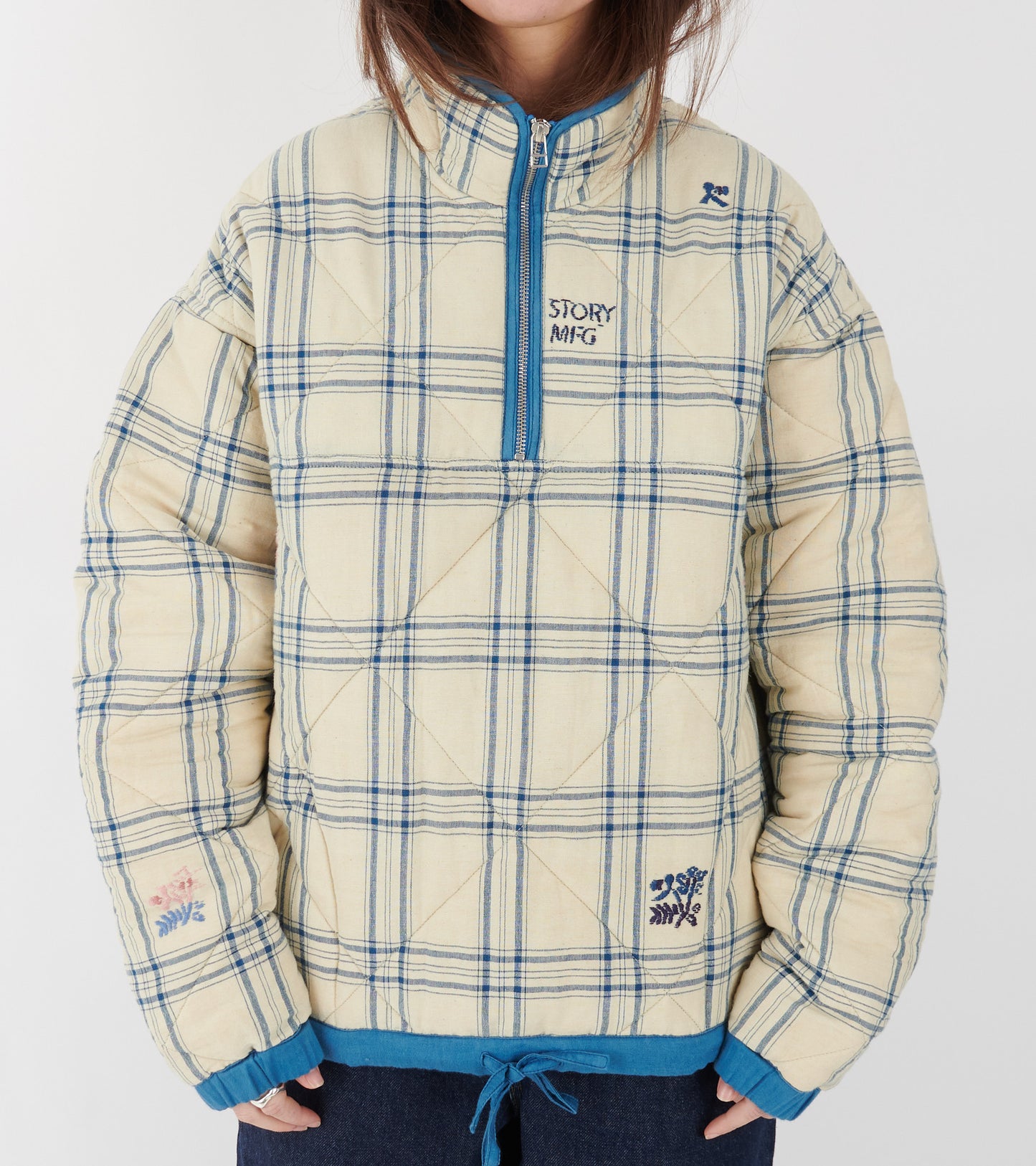 Mineral Pullover French Gingham Interrupted