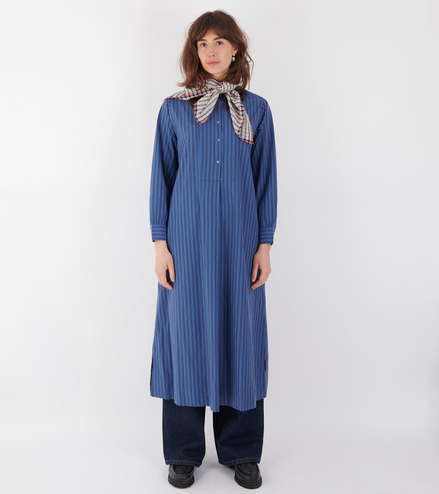 Chloé Dress No. 785 Hibou Navy Blue