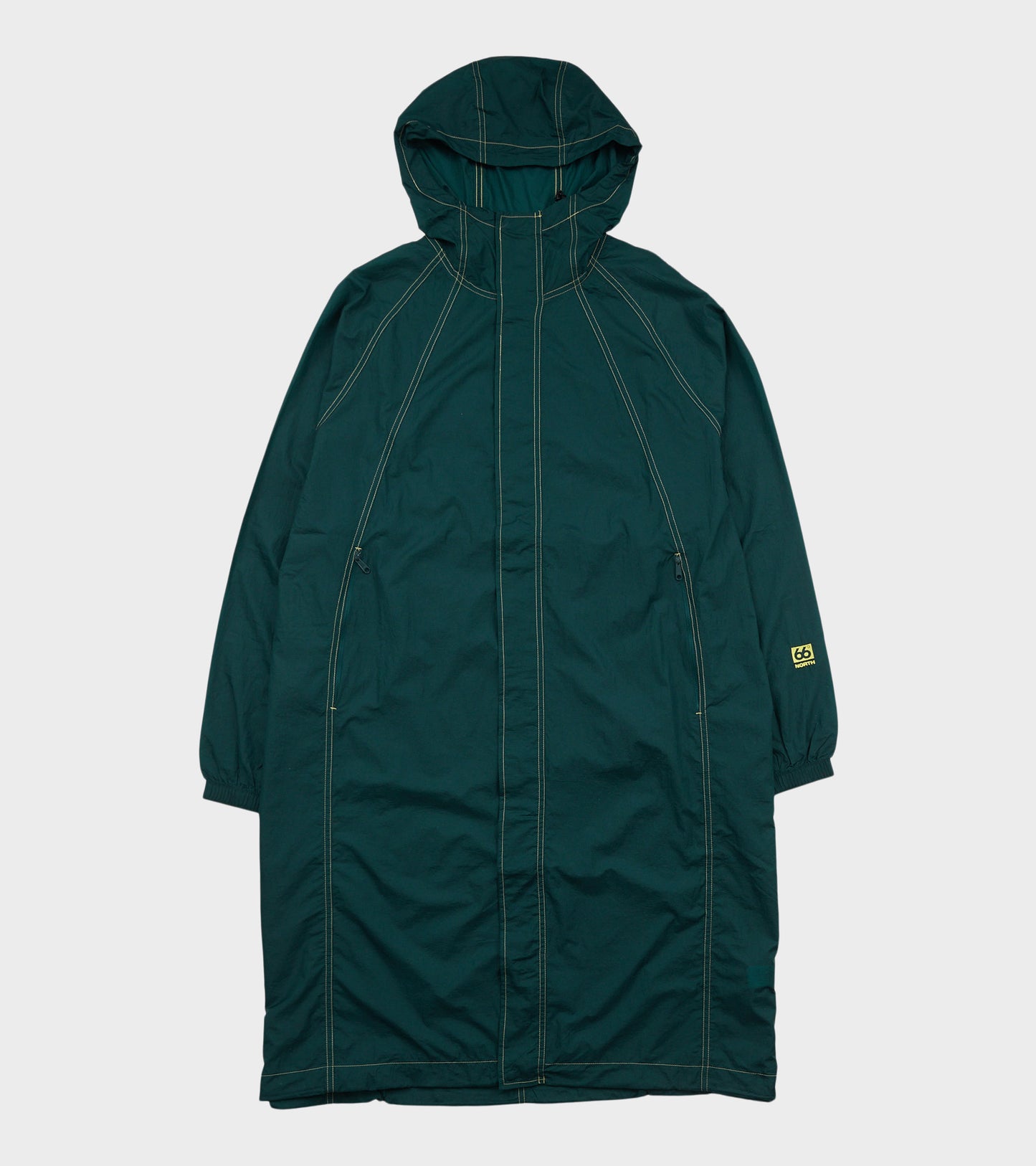 Raudasandur Coat Dark Malachite
