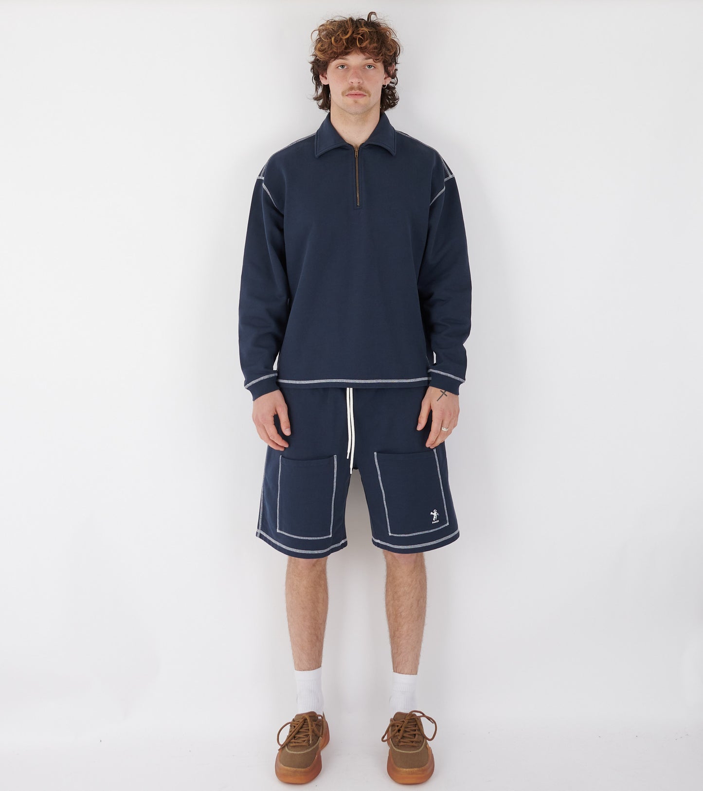 Logo Sweatshorts Navy
