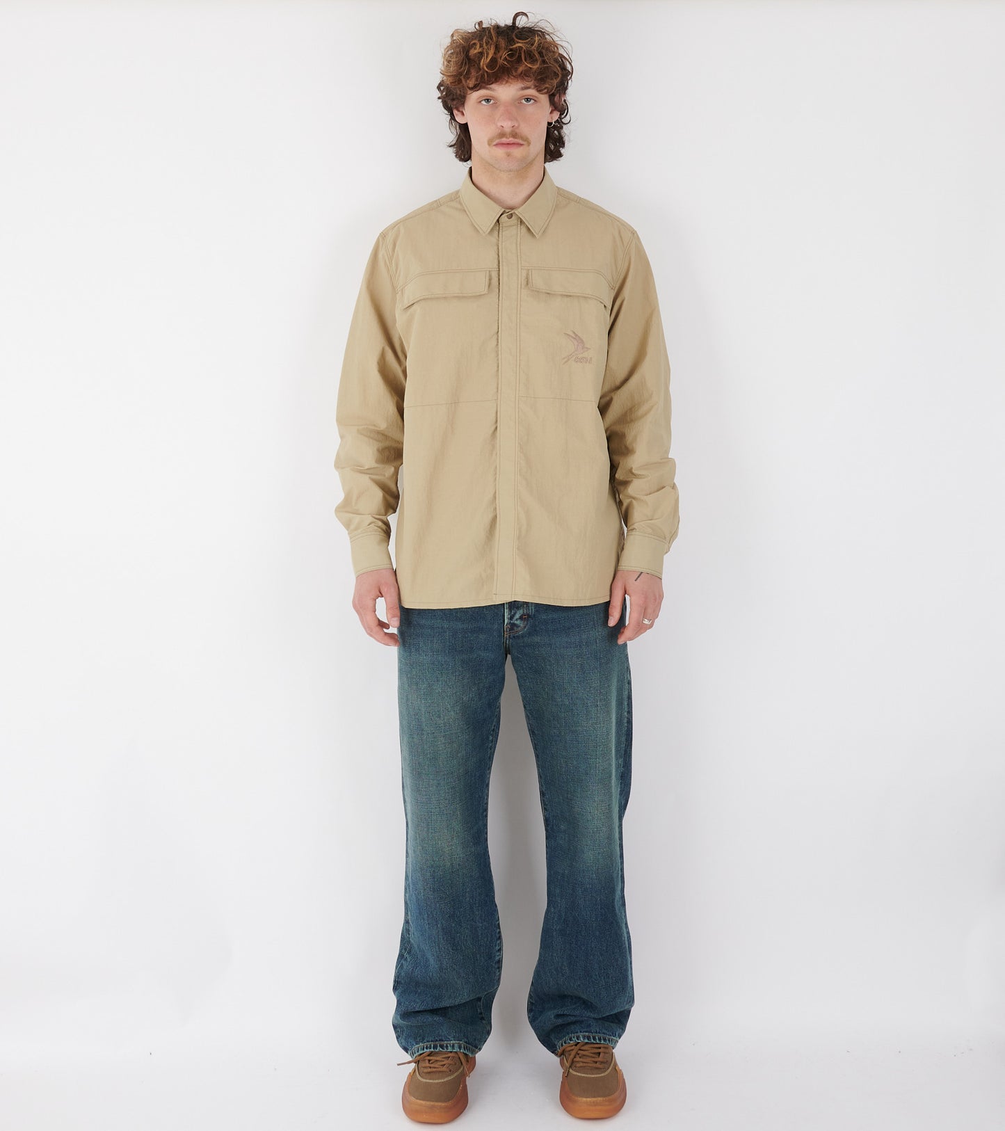 Kria Tech Shirt Brown Birch Bolete