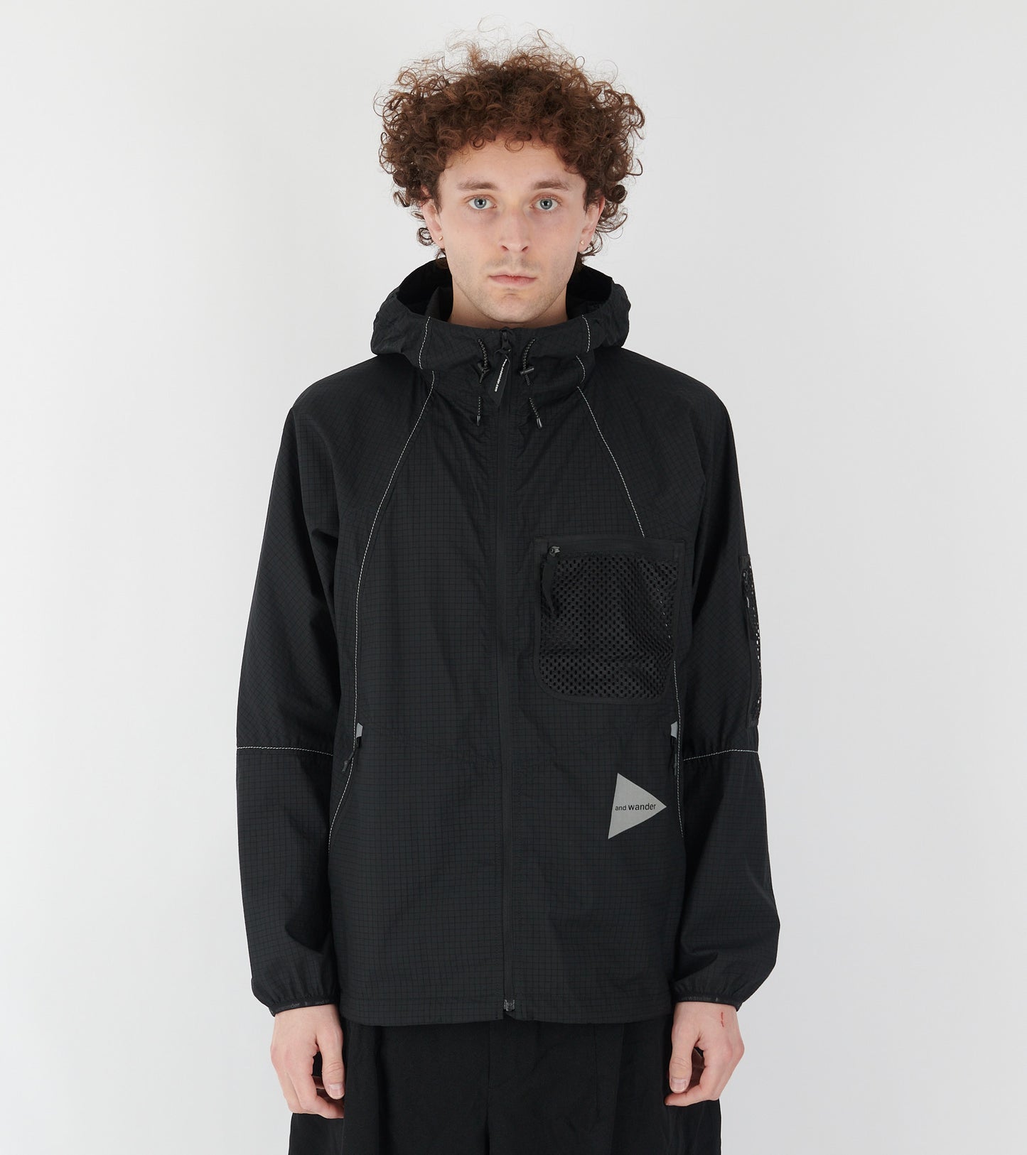 Breath Rip Hooded Jacket Black