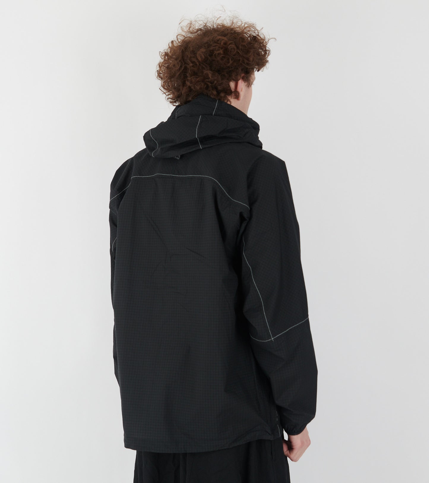 Breath Rip Hooded Jacket Black
