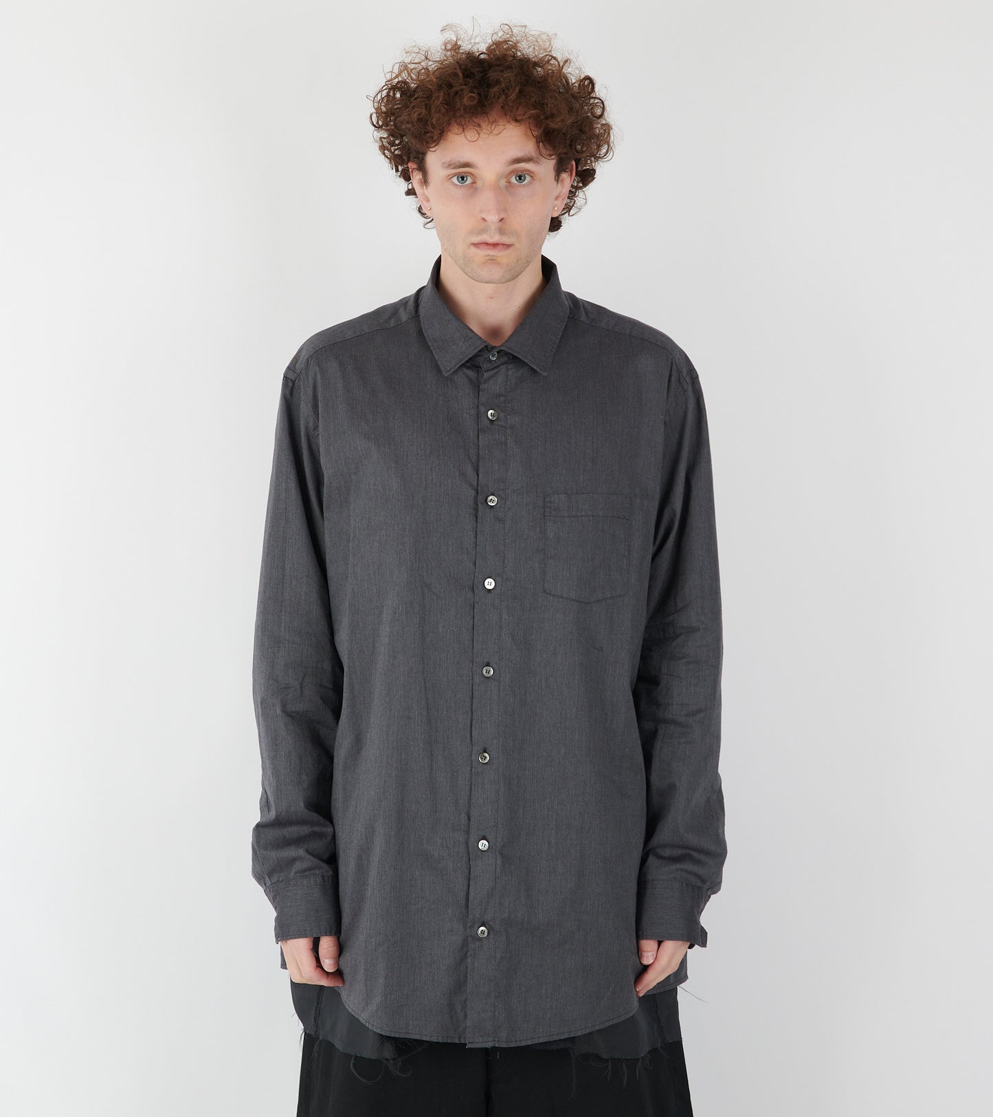 Reversible Overshirt Dark Grey