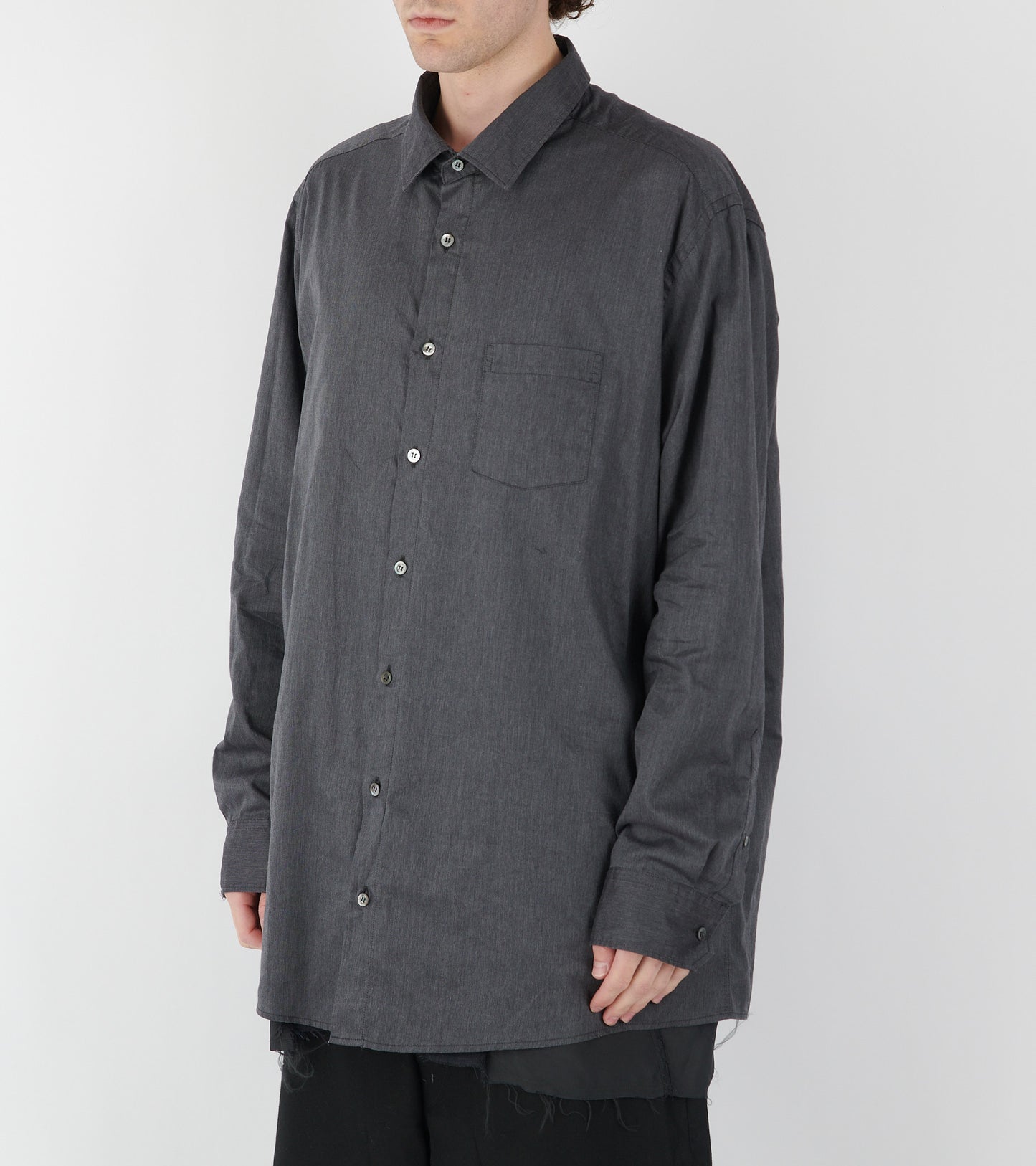 Reversible Overshirt Dark Grey