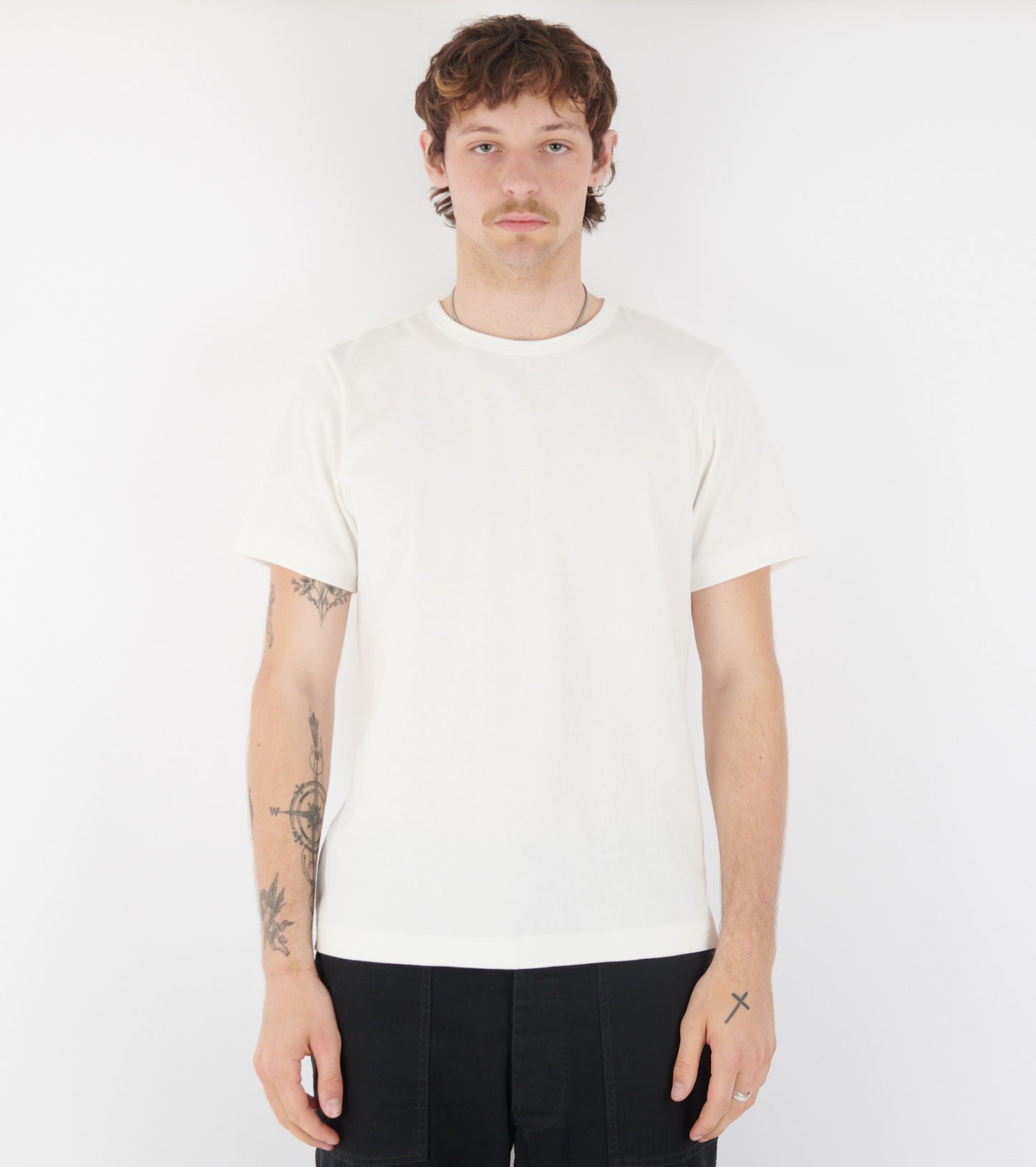 215 Men's Loopwheeled T-shirt White