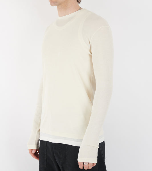 3-pack Layered Set White/Off-white/Grey Mix
