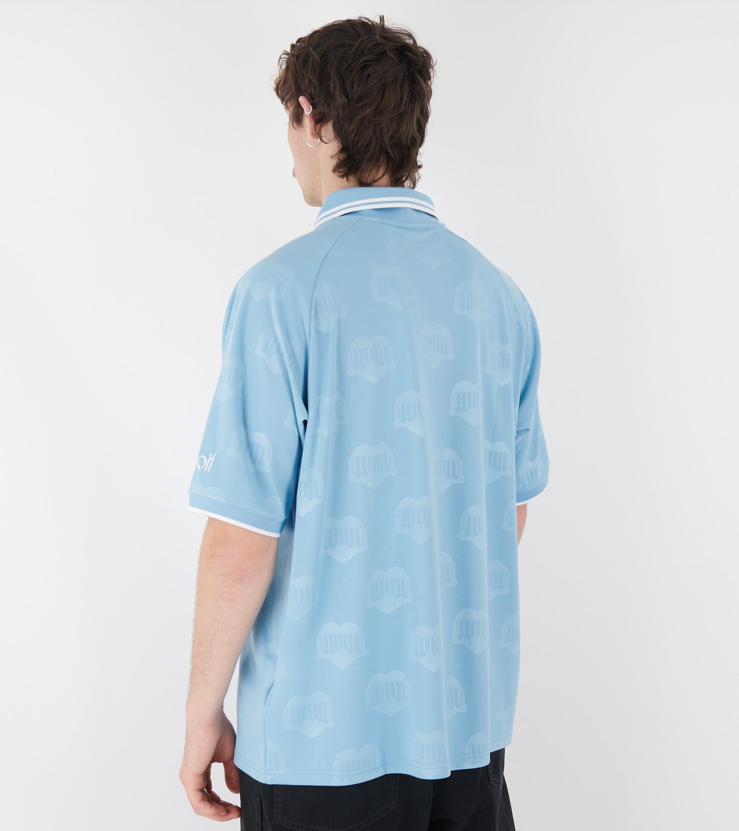 S/S Hartt's Football T-shirt Bluebird