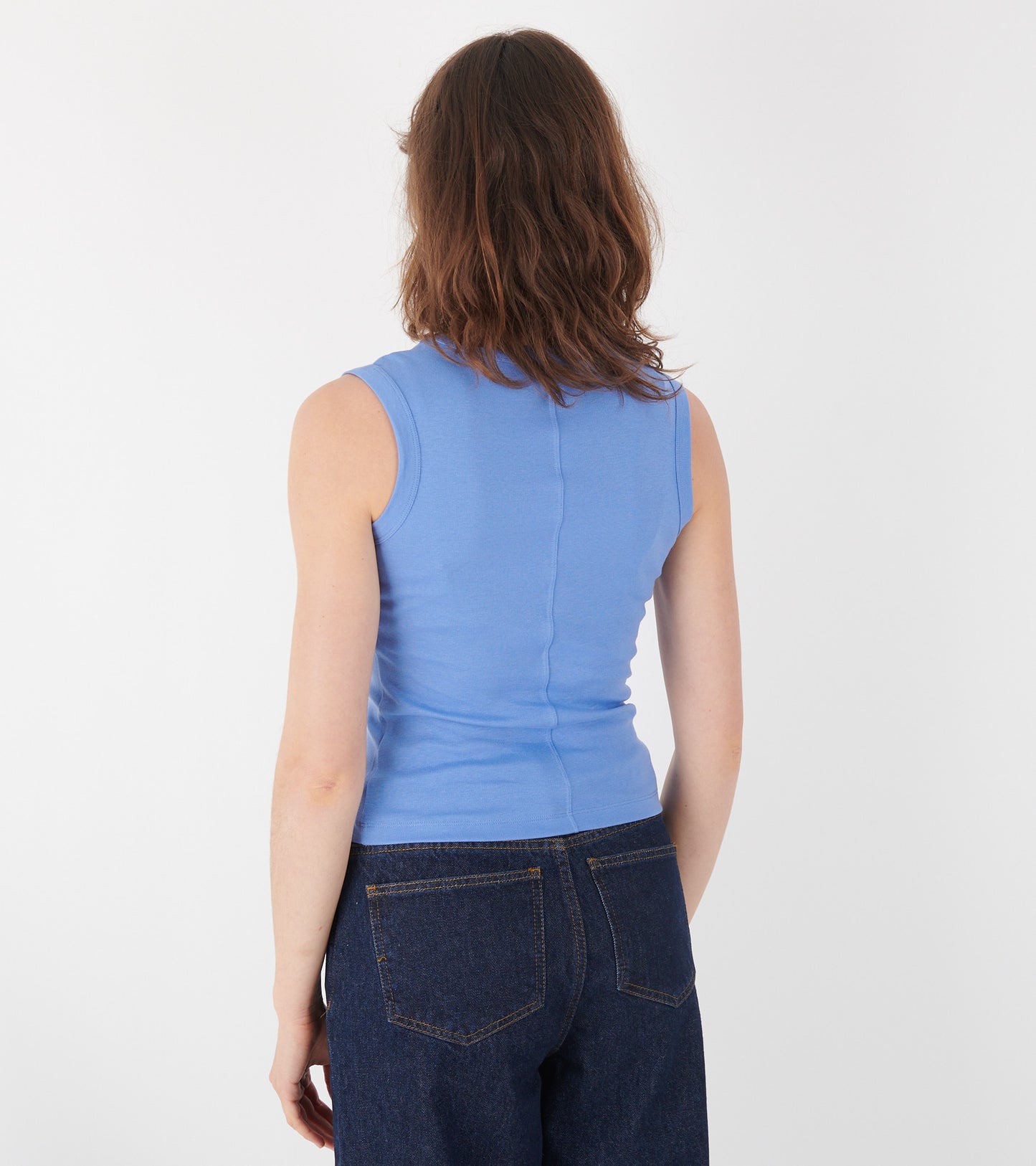 Dewi Tank Flore Blue
