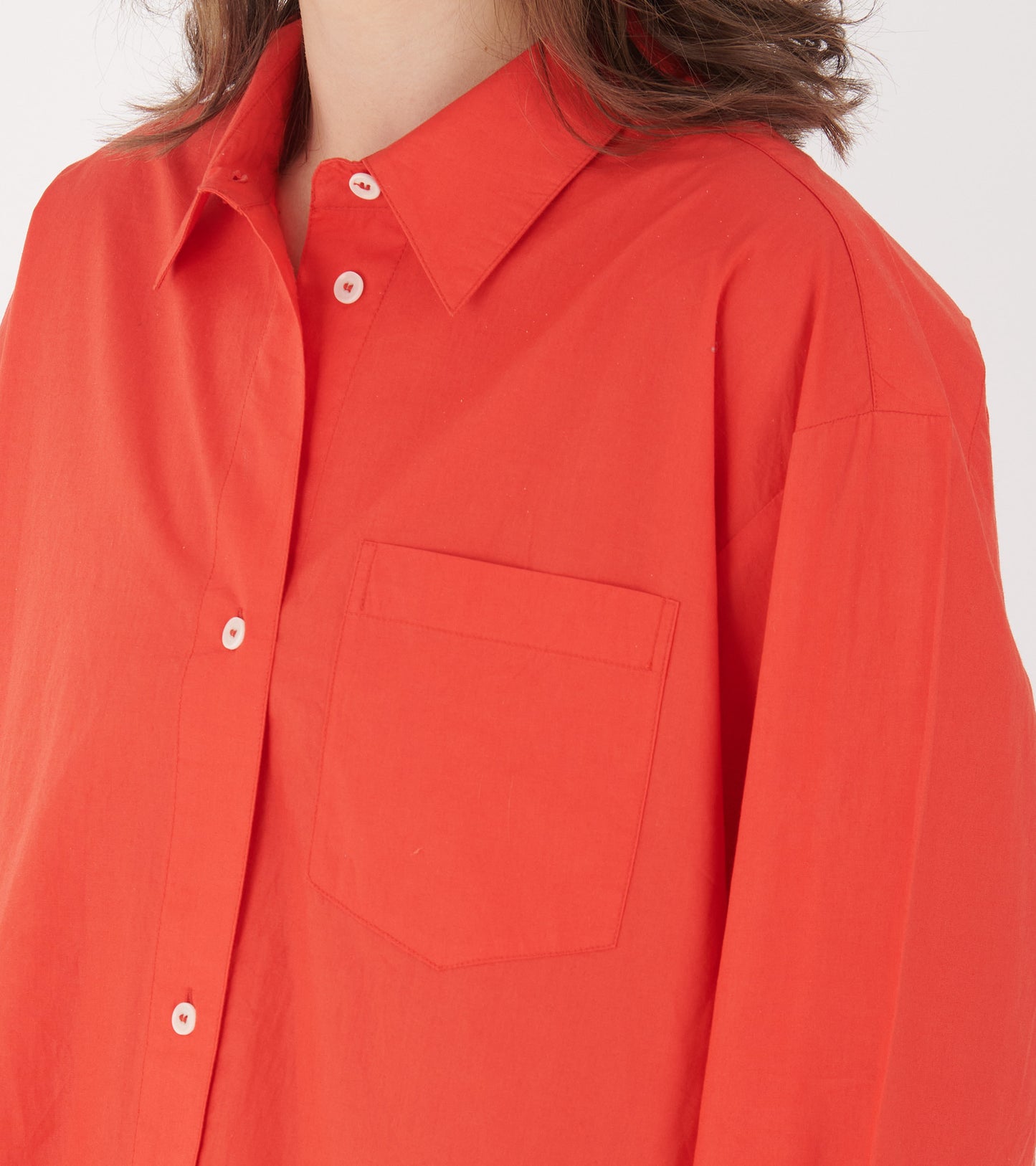 Edgar Shirt Bright Red