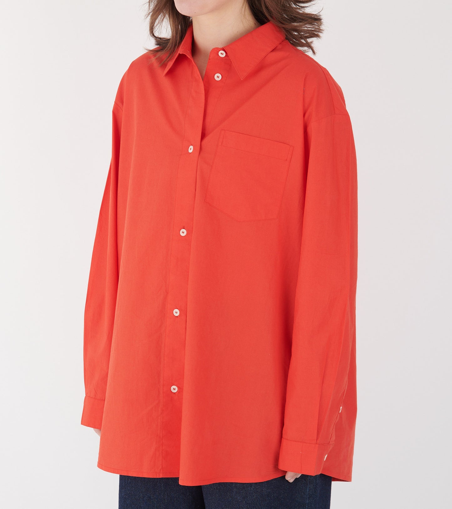 Edgar Shirt Bright Red