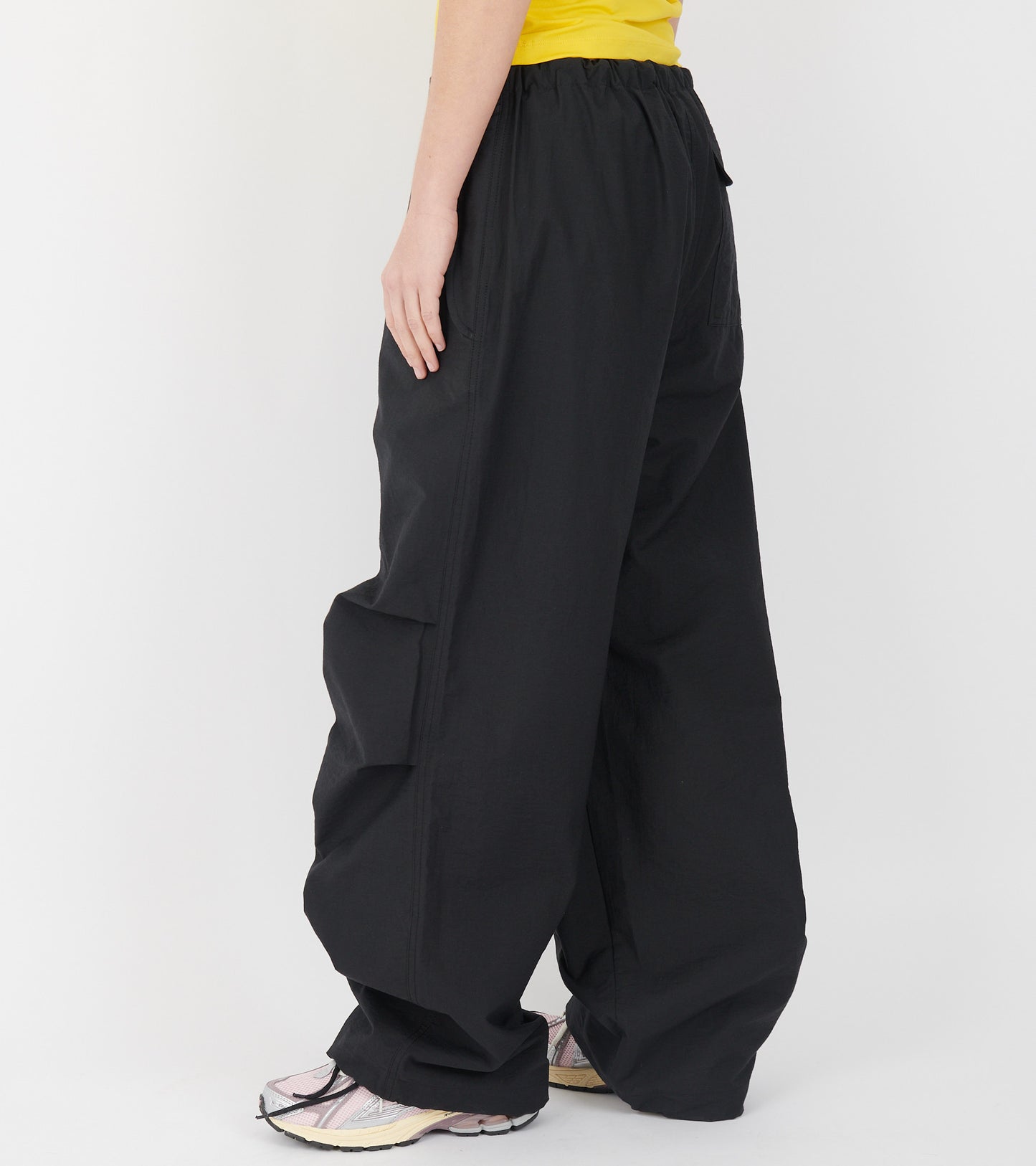 Relaxed Fit Trousers Black