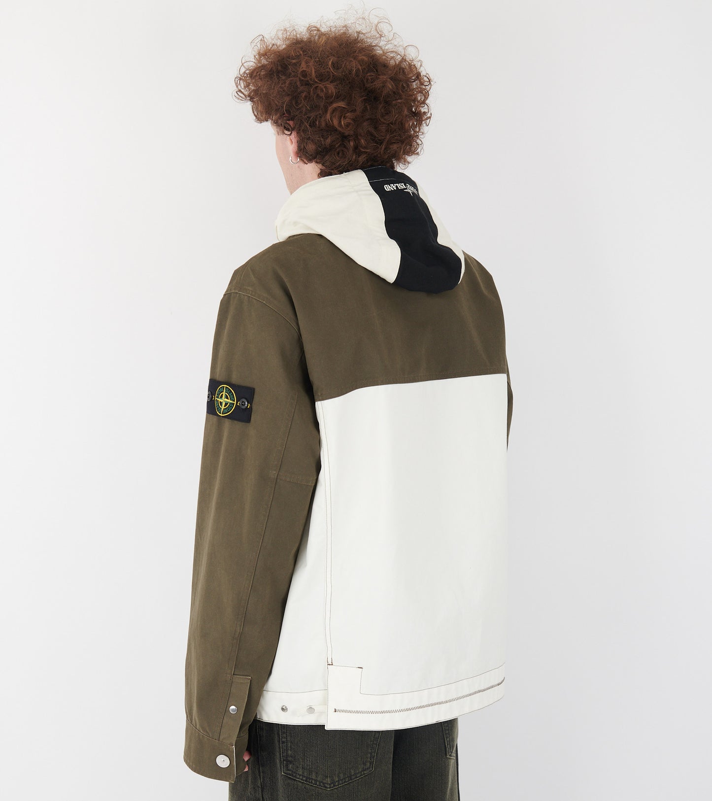 Capospalla Tela Resinata Jacket Olive Green