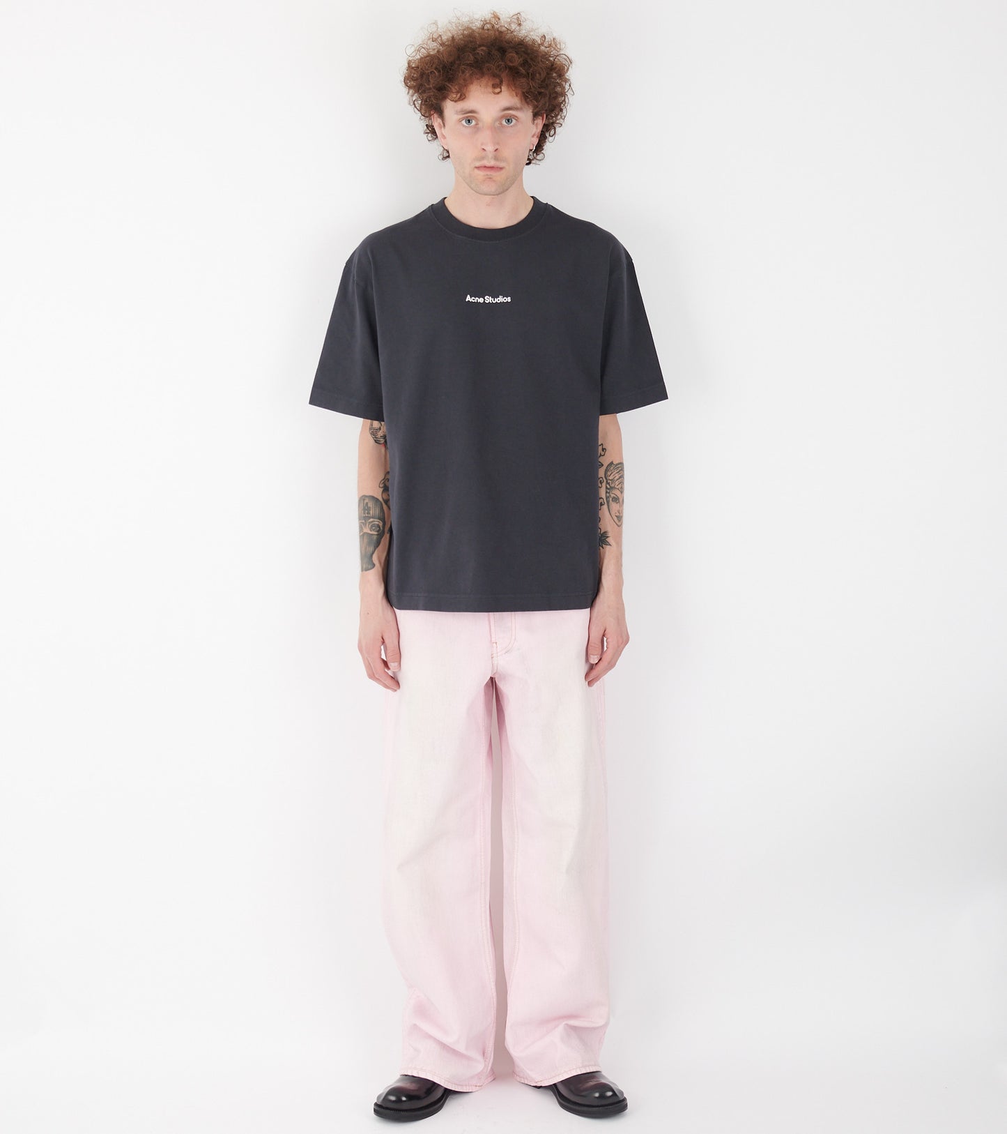 Relaxed Stamp Logo T-shirt Black
