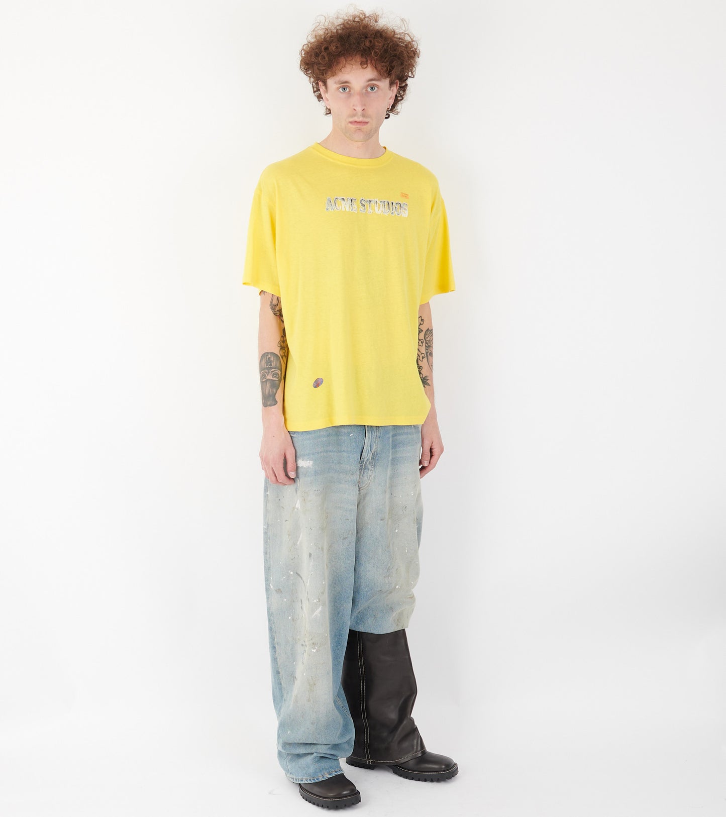 Logo T-shirt Bright Yellow