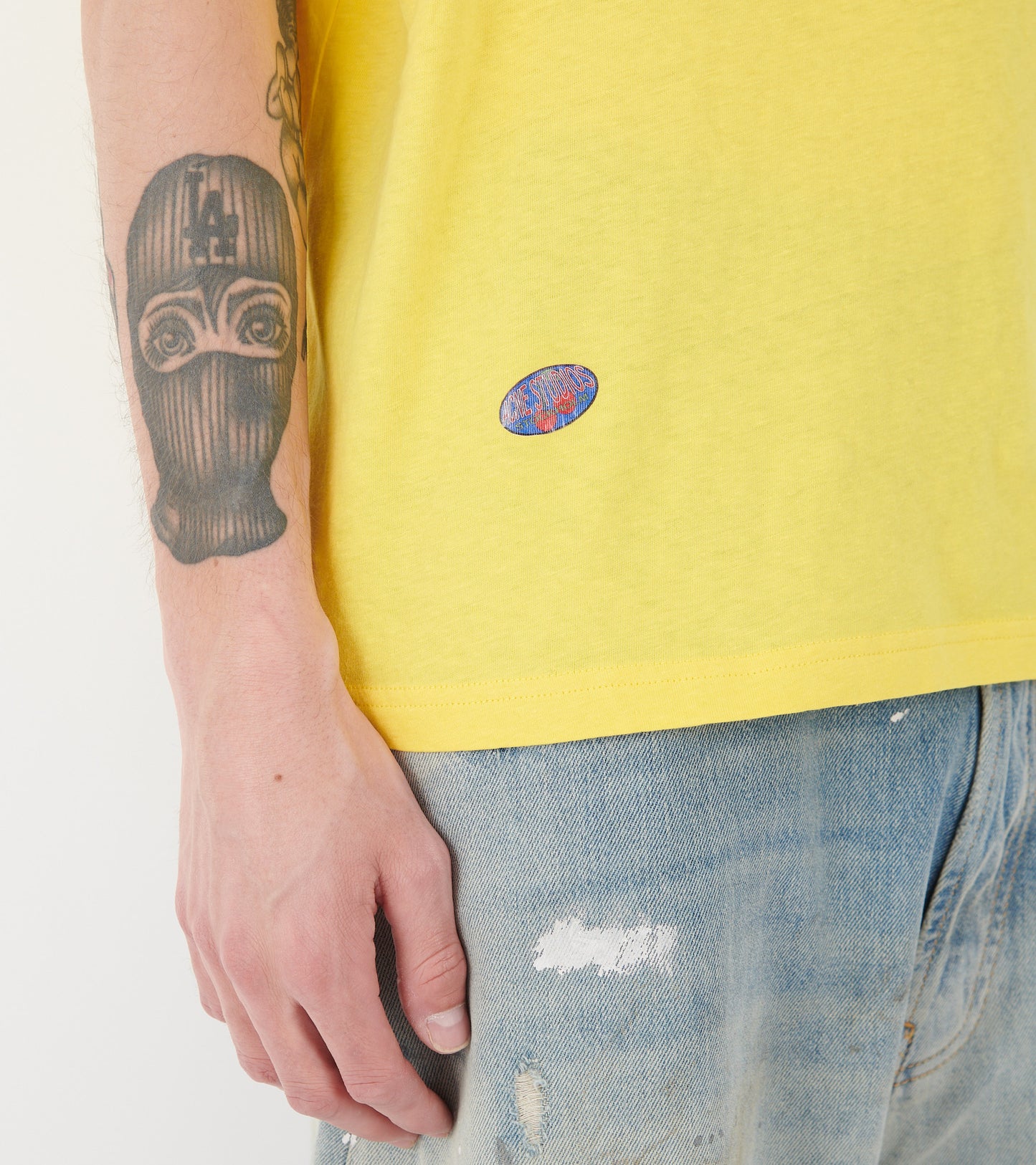 Logo T-shirt Bright Yellow