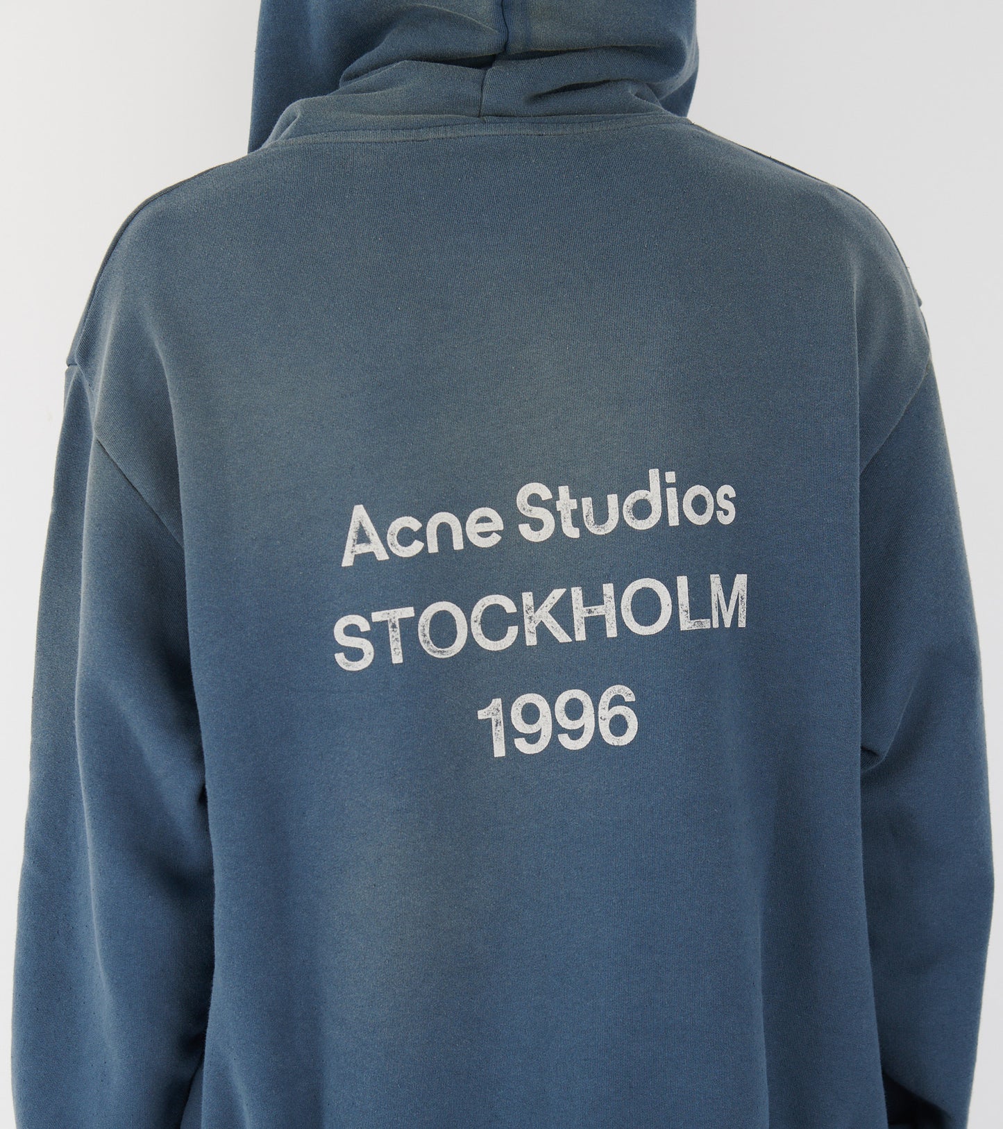 Logo Hooded Sweater Deep Blue