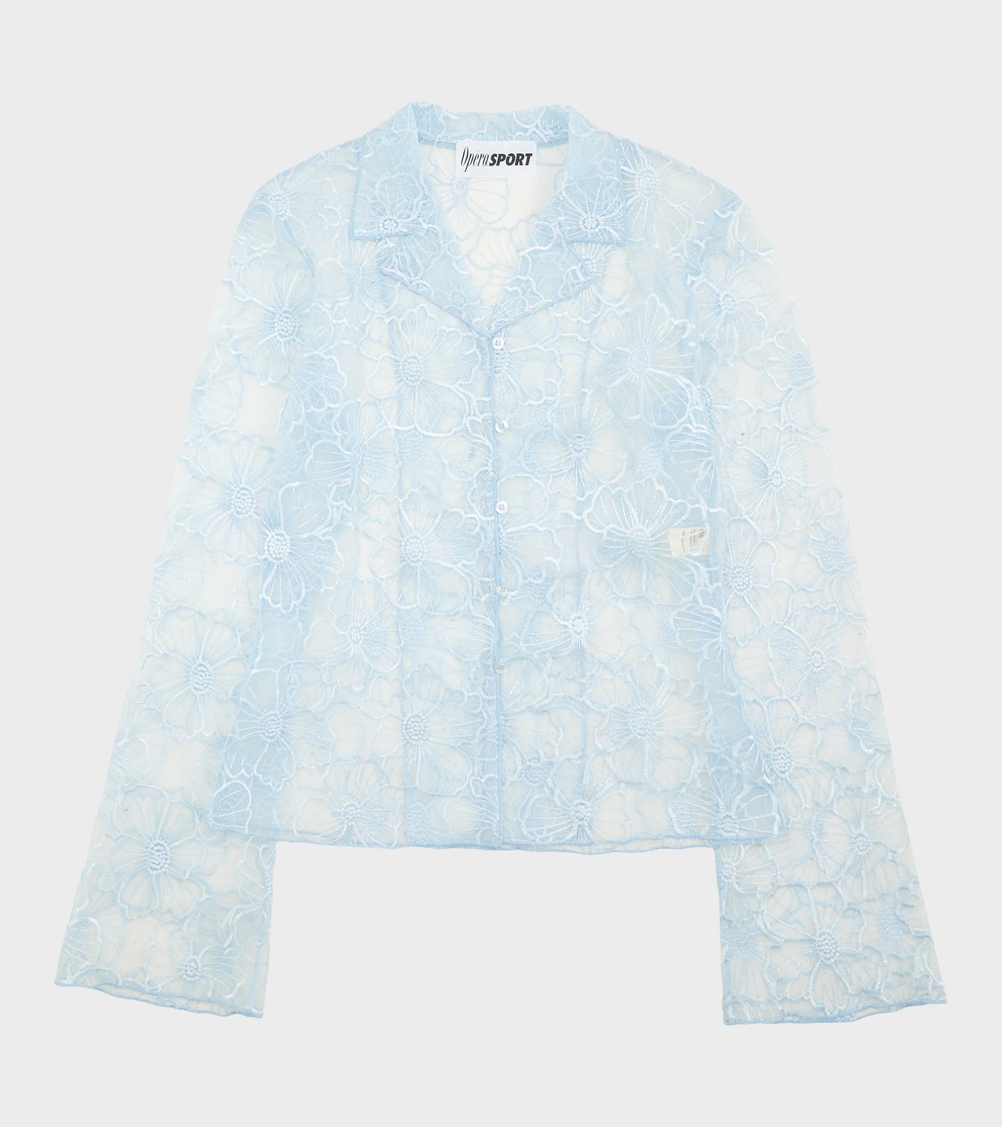 Flora Shirt Ice Blue