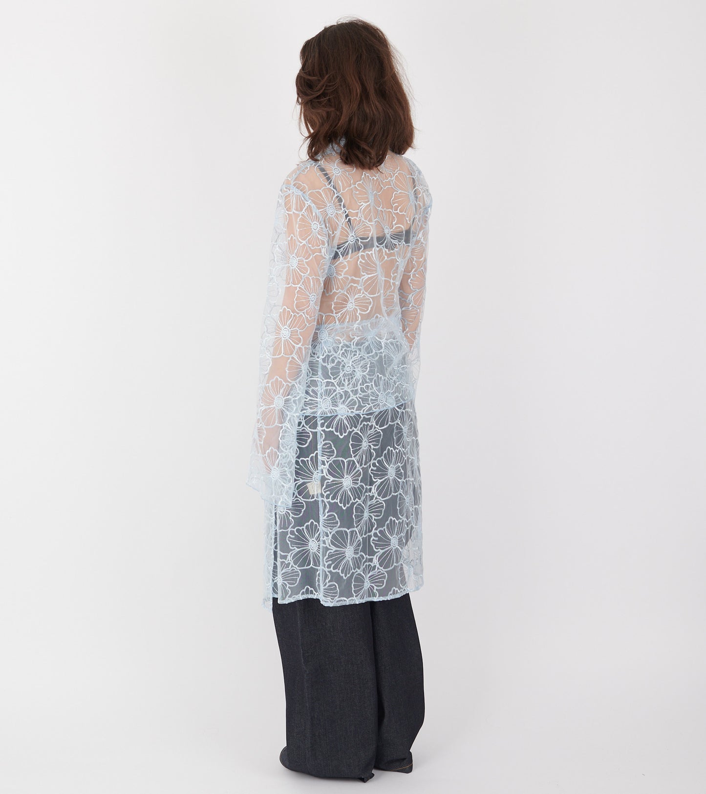 Alba Long Skirt Ice Blue