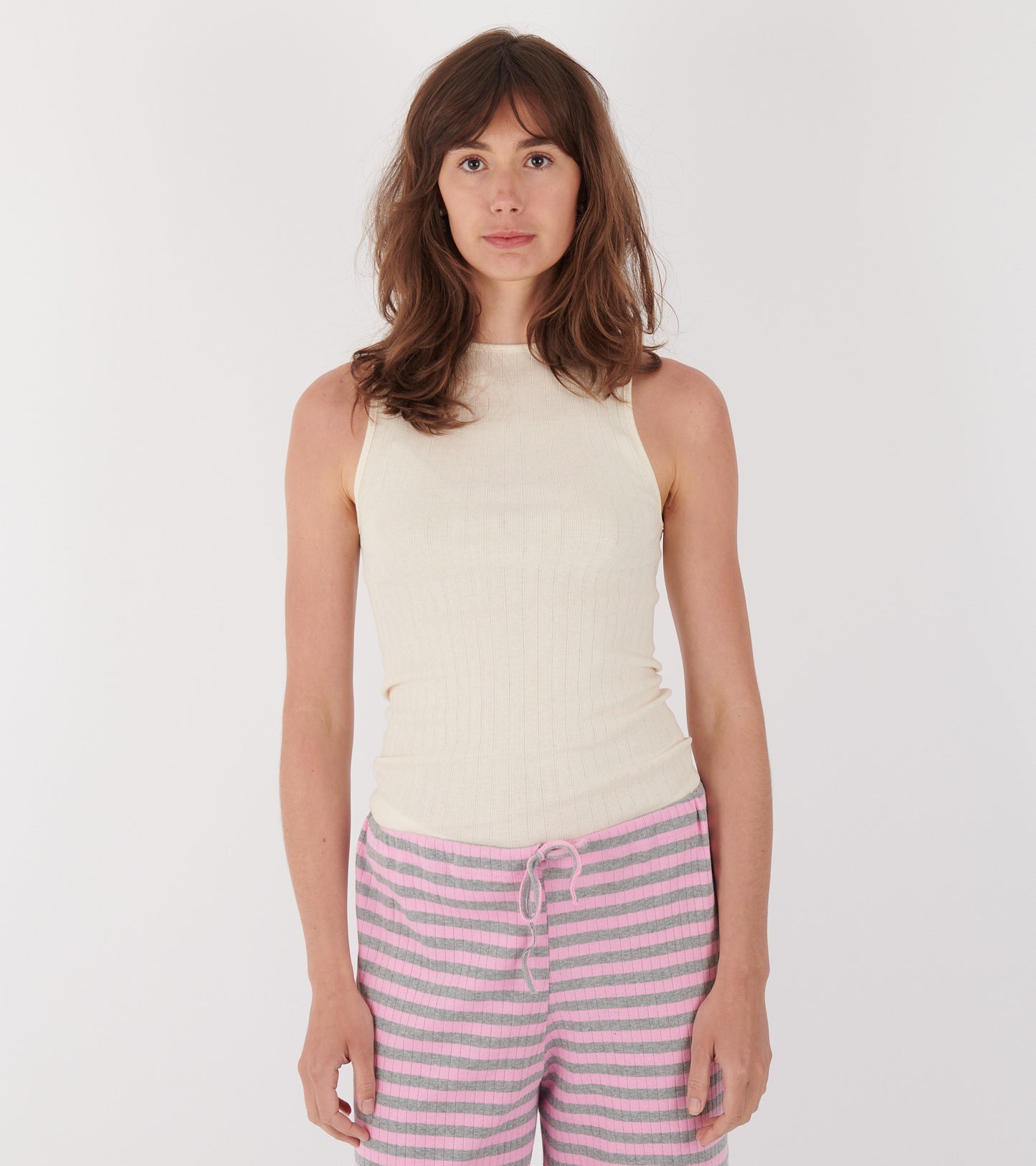 101 Tank Top Ecru