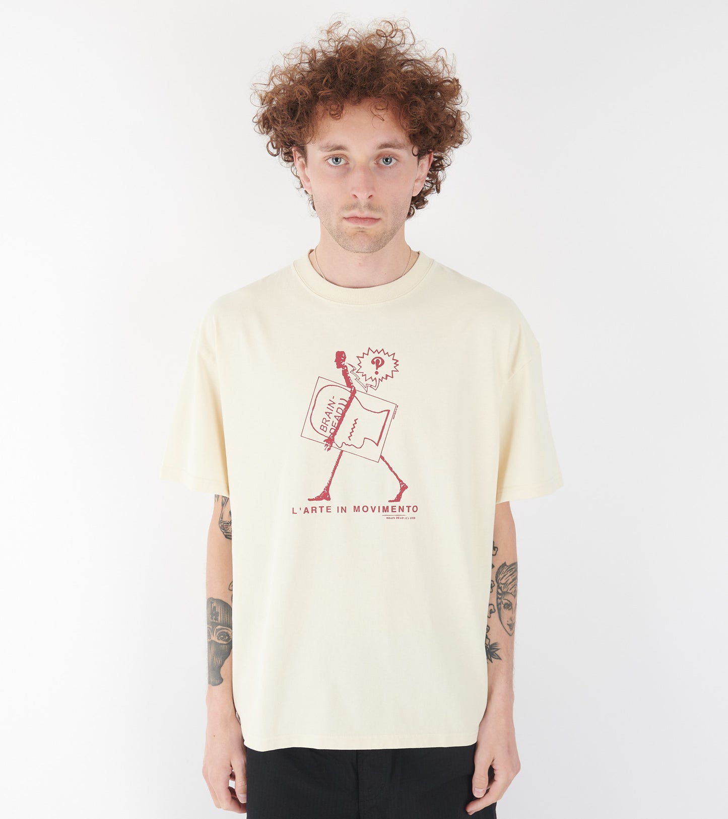 Movimento T-shirt Cream