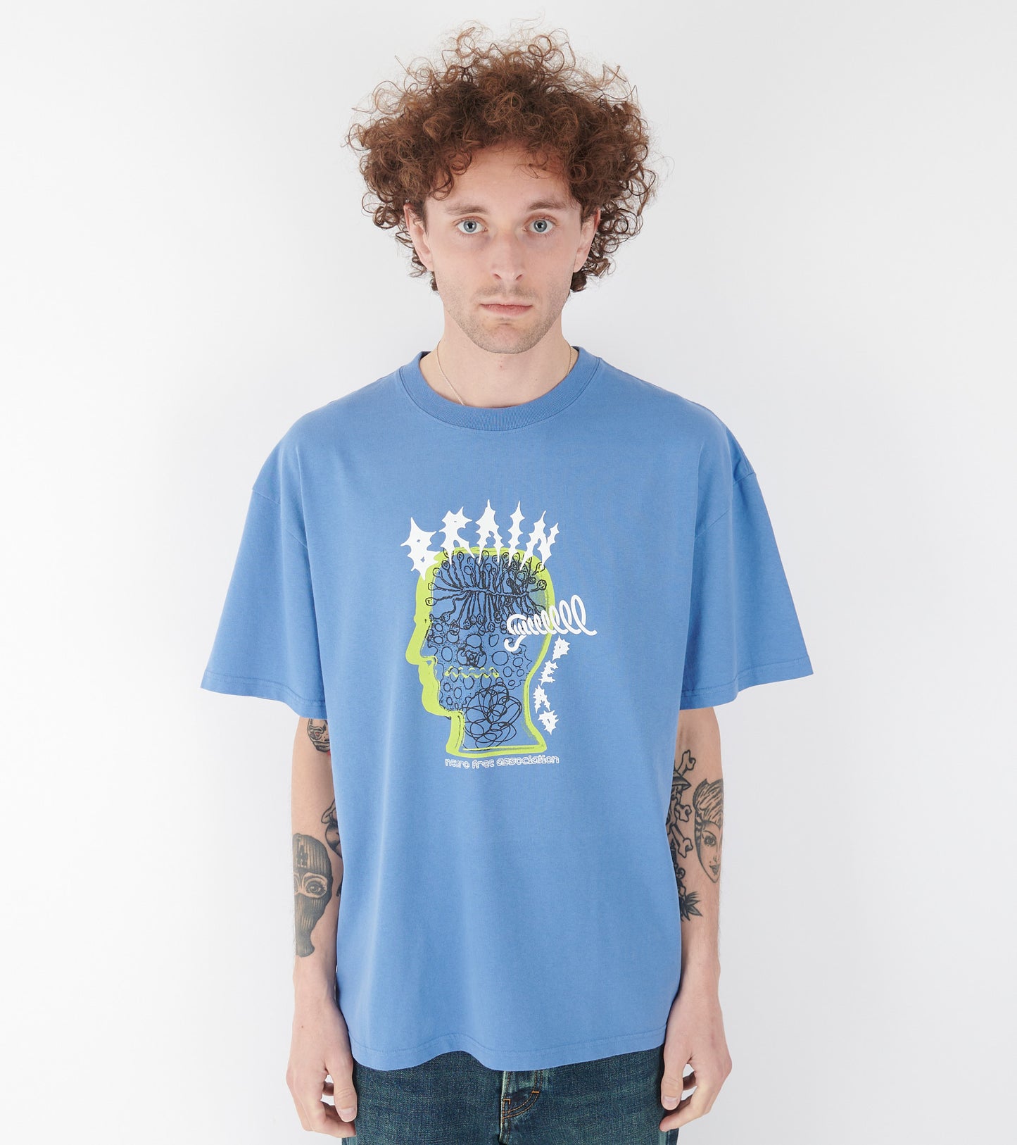 Ringing Ear T-shirt Blue