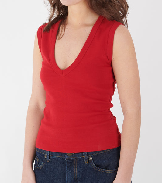 Dewi Tank Red