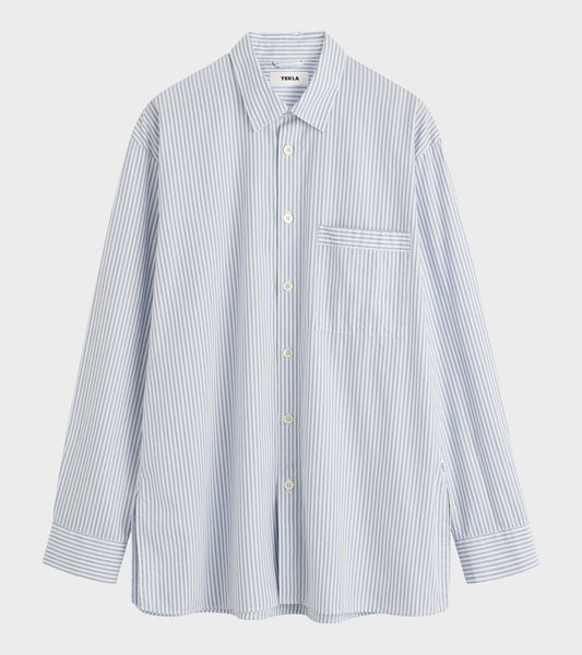 Pyjamas Relaxed Long Shirt Orchid Stripes