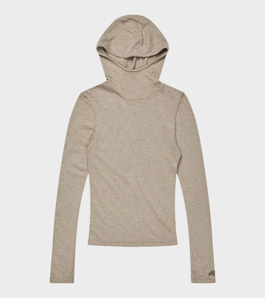 Vitus Dense Hoodie Beige Melange