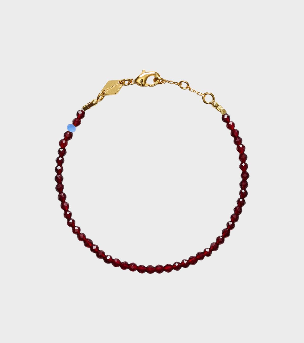 Tan Line Bracelet Deep Burgundy