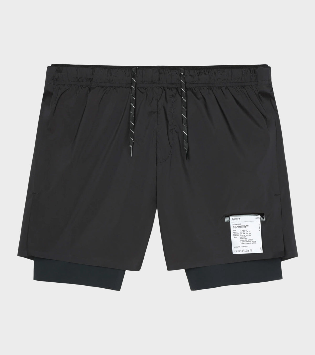 TechSilk 8 Shorts Black
