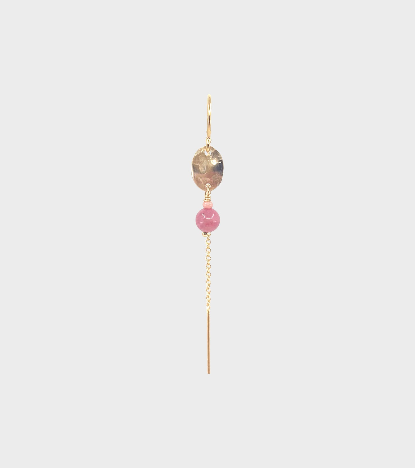 Ry Earring Rhodonite