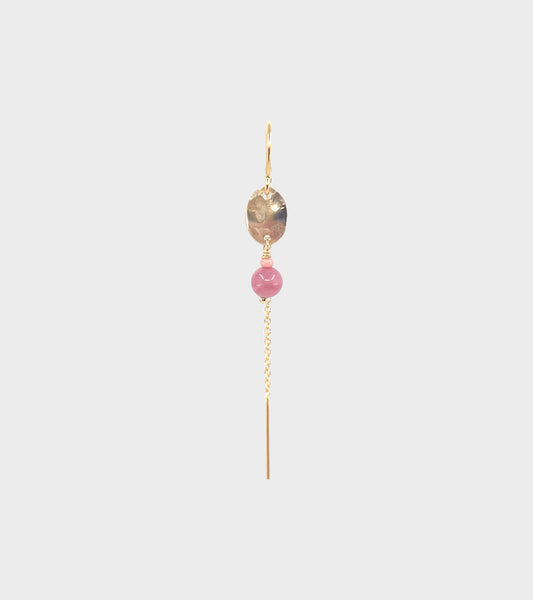 Ry Earring Rhodonite