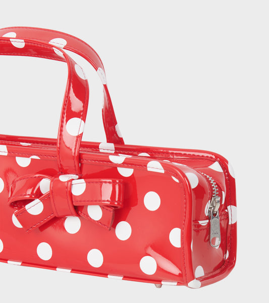 Dotted Bag Red/White
