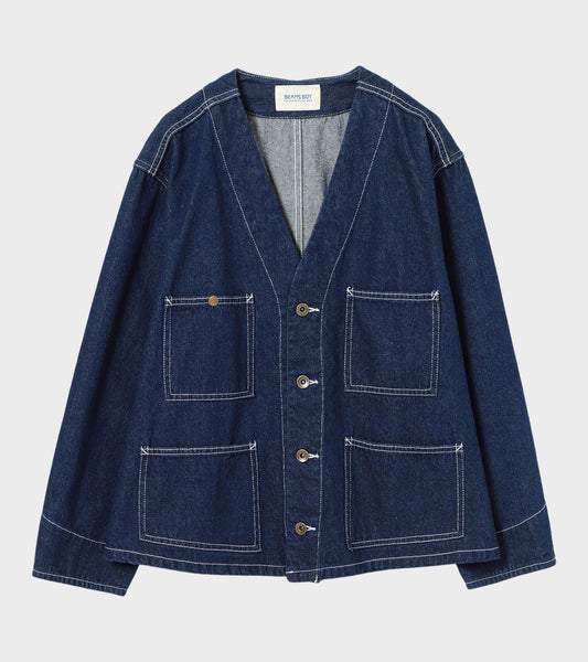 Denim Engineer Jacket Indigo Blue