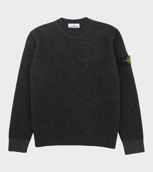 Classic Crewneck Knit Dark Grey