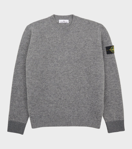 Classic Crewneck Knit Light Grey