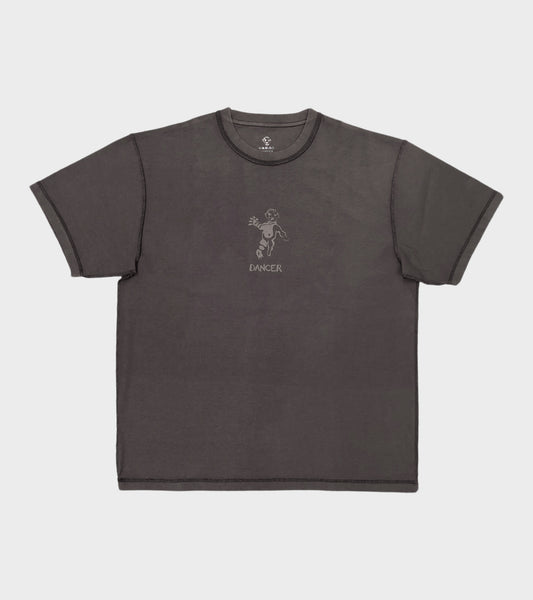 Inside-Out Logo Tee Brown