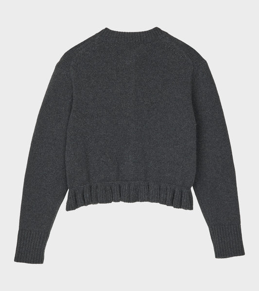 Fibbie Cardigan Charcoal Grey