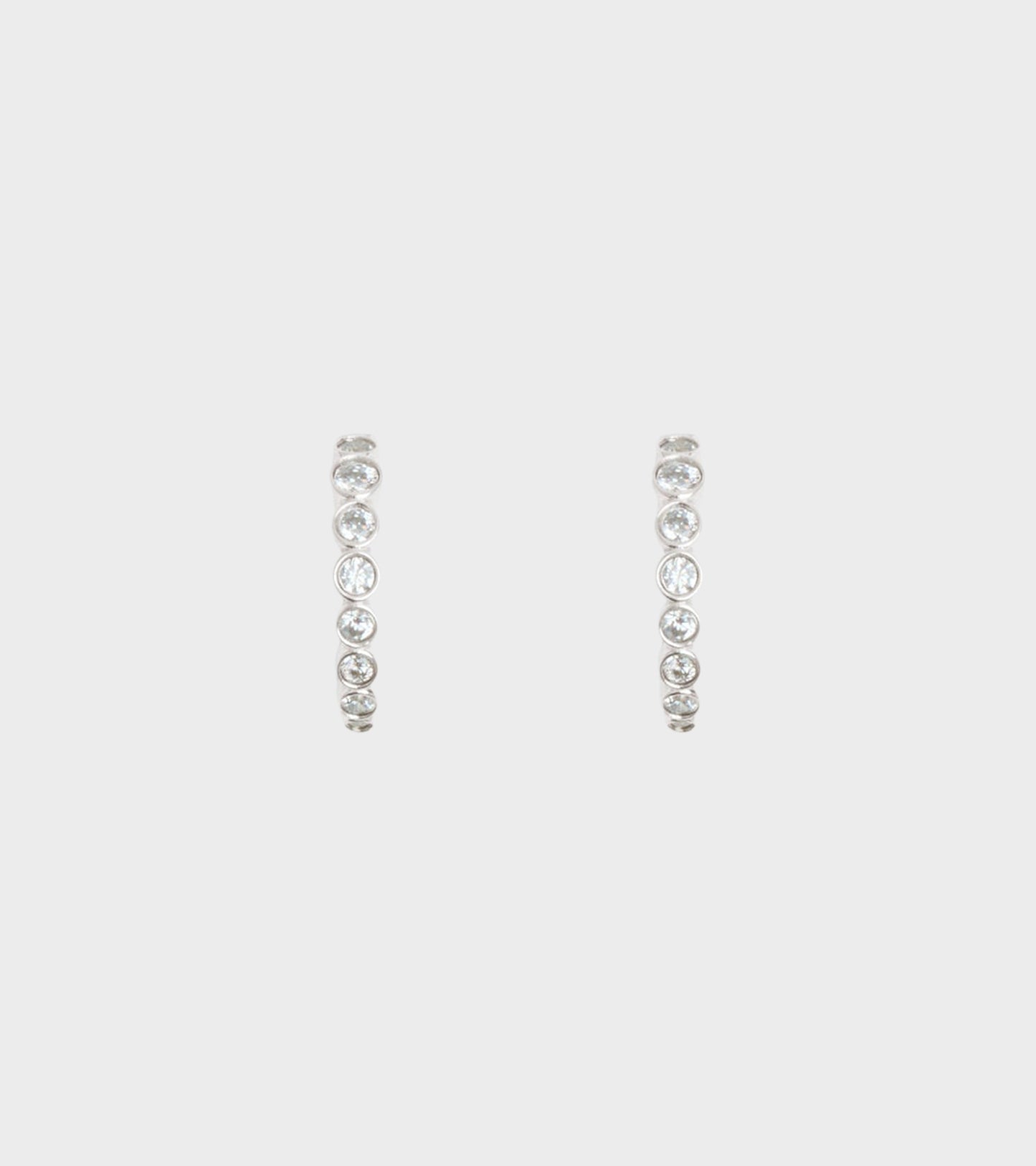Ottilia Hoops Silver