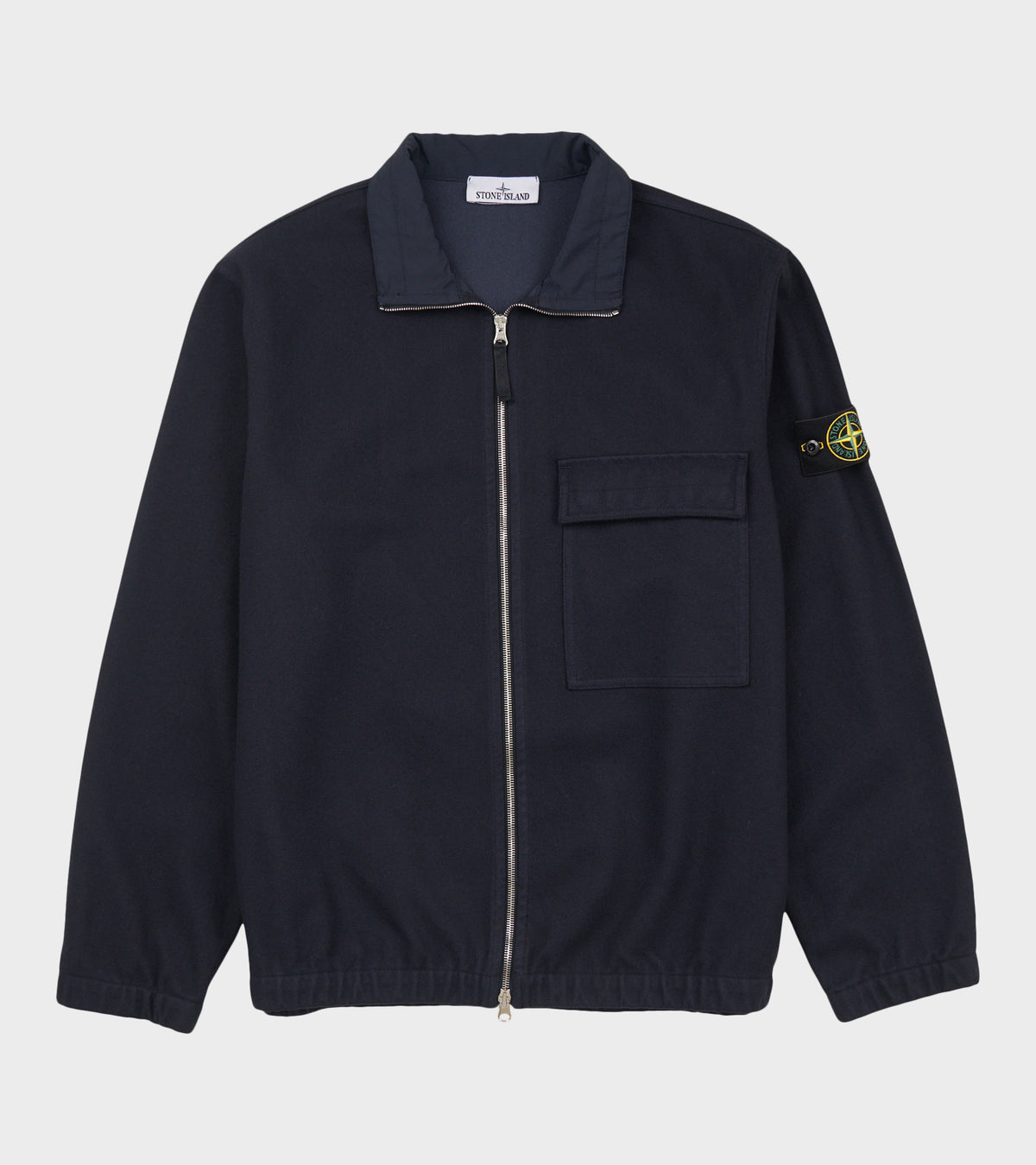 Casual Zip Jacket Navy