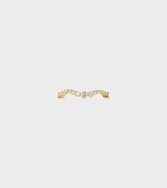 Dentelle Gold Ring
