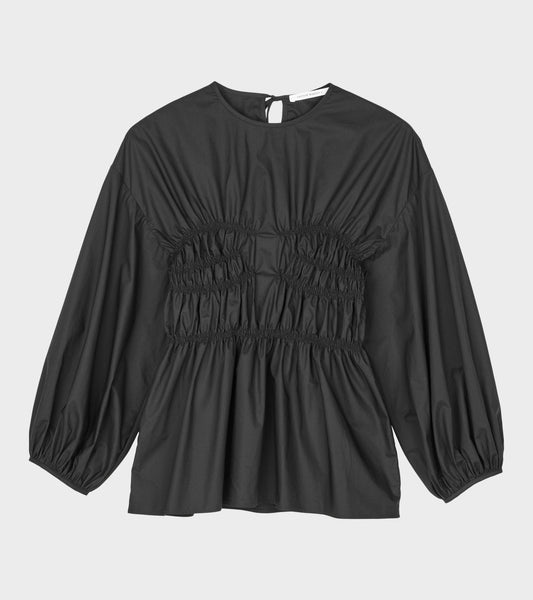 Camryn Cotton Top Black