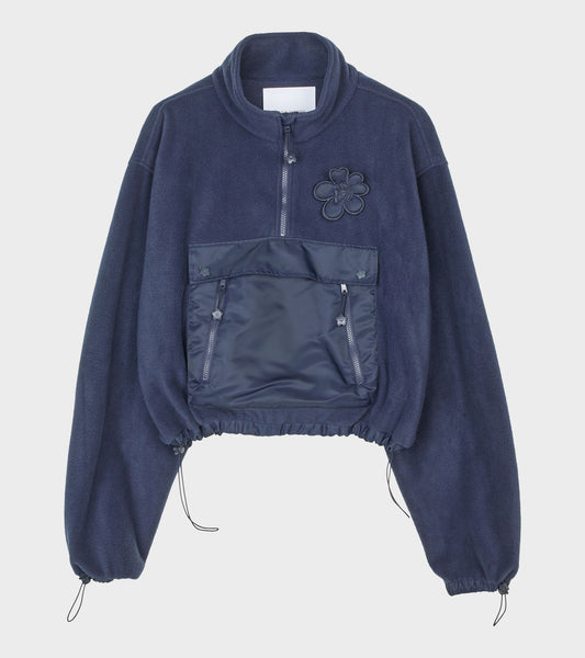 Bastian Fleece Jacket Navy