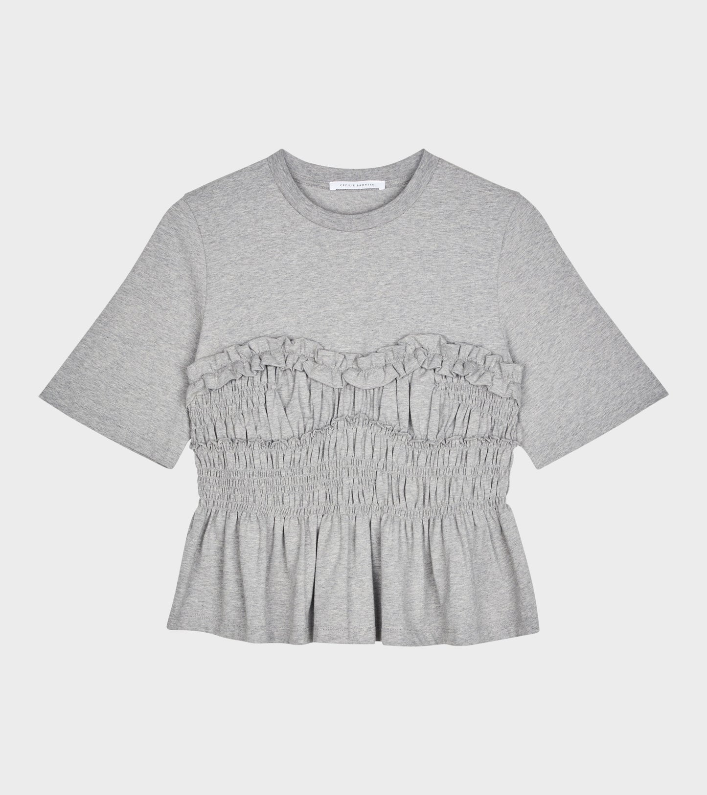 Vilde Jersey T-shirt Grey Melange