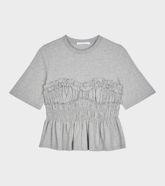 Vilde Jersey T-shirt Grey Melange