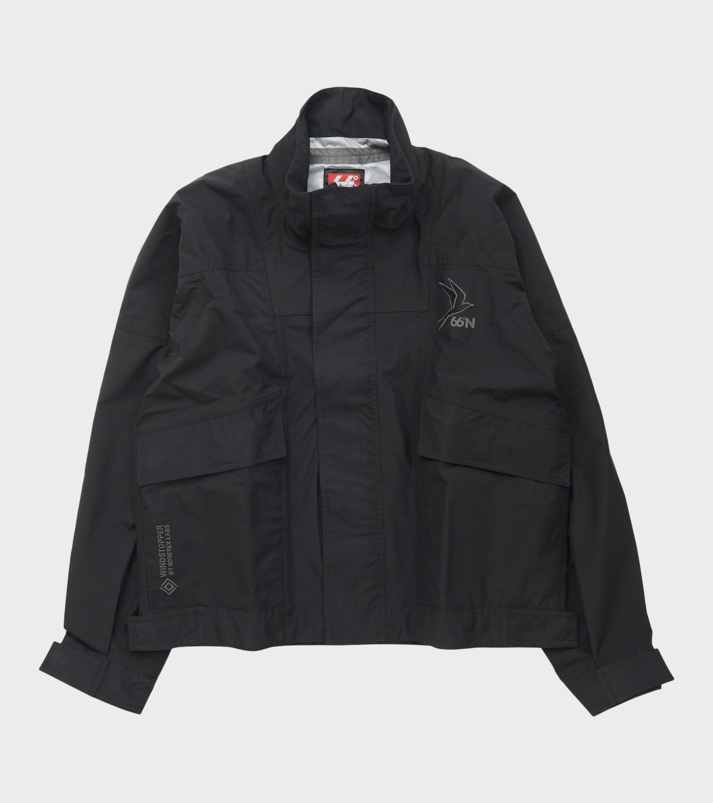 Kria Shell Cropped Jacket Black