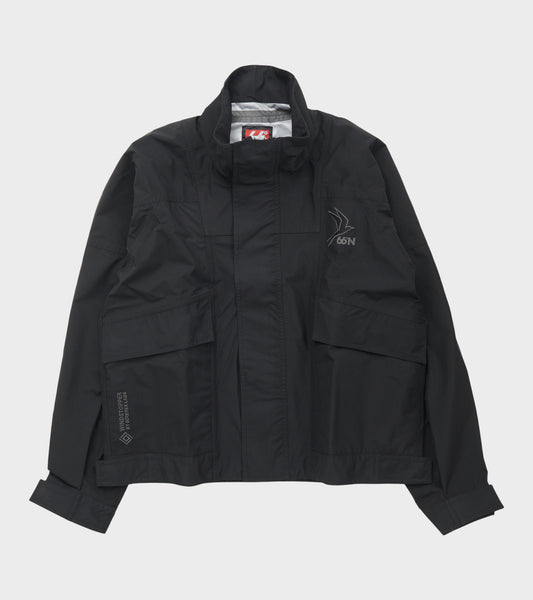 Kria Shell Cropped Jacket Black