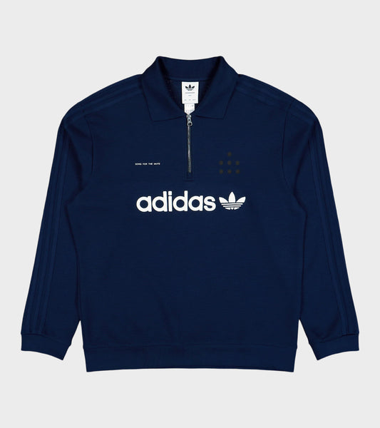 SFTM Long-sleeved Polo Navy